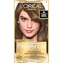 L'Oreal Paris Superior Preference Fade-Defying + Shine Permanent Hair Color, 6 Light Brown, Pack of 1, Hair Dye