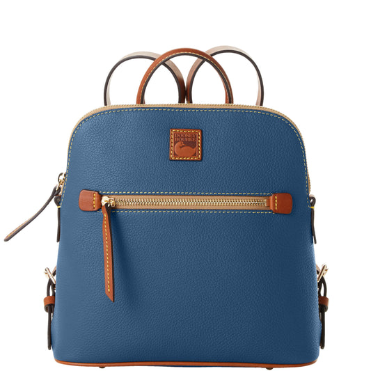 Dooney & Bourke Handbag, Pebble Grain Backpack - Blue