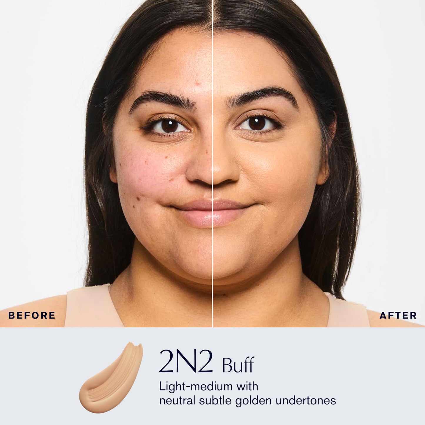 Estée Lauder Double Wear Stay-in-Place Foundation Makeup | 36-Hour Long-Wear Matte Foundation, 0.5 Fl Oz, 2N2 Buff