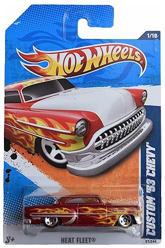 Hot Wheels Custom '53 Chevy, 2011 Heat Fleet 1/10 [red] 91/244