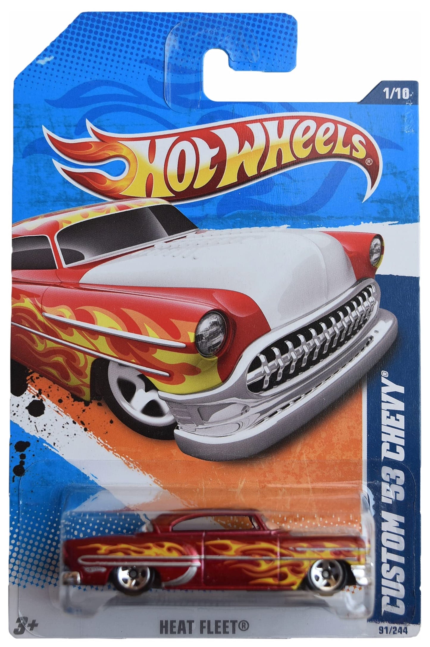 Hot Wheels Custom '53 Chevy, 2011 Heat Fleet 1/10 [red] 91/244