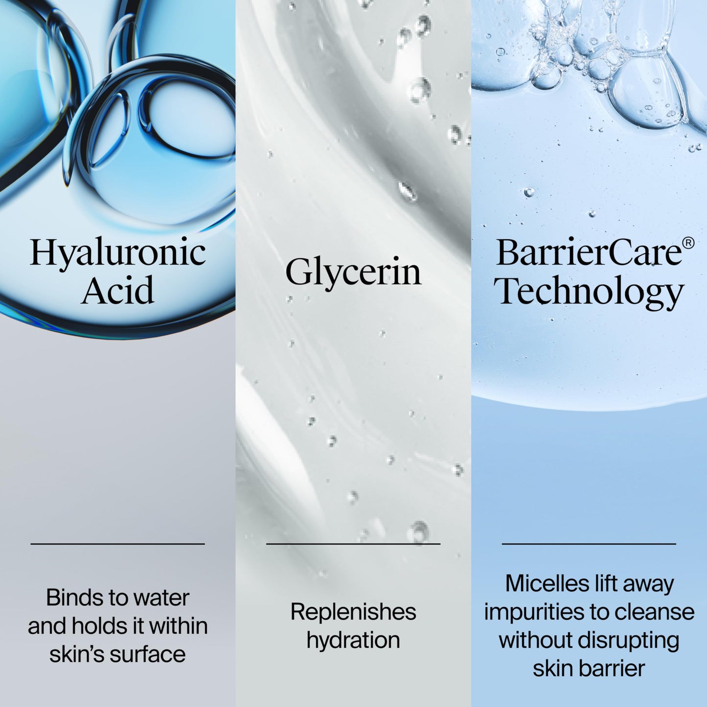 Neutrogena Hydro Boost Face Wash, Fragrance Free, Hydrating Facial Cleanser with Hyaluronic Acid, Daily Foaming Face Wash & Makeup Remover