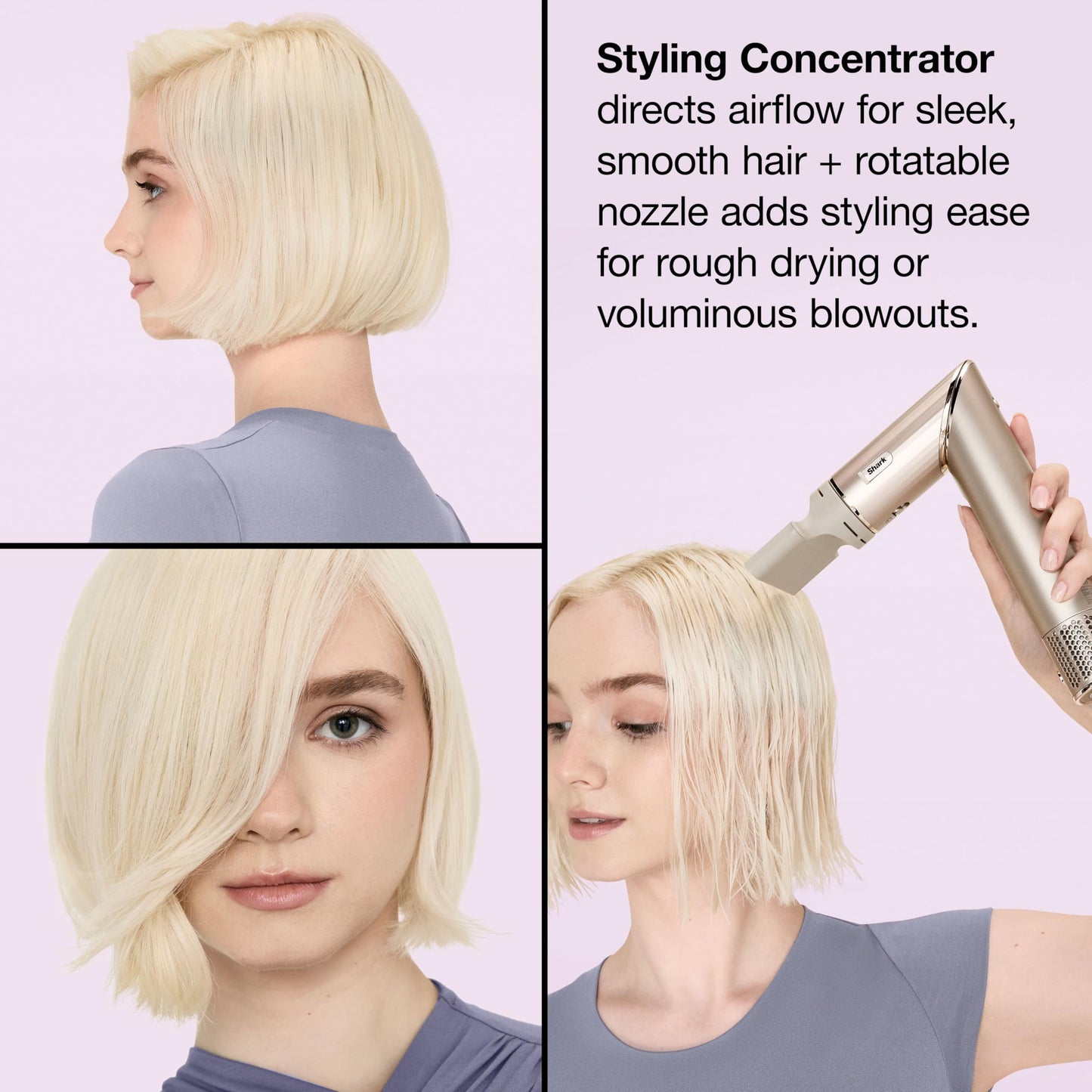Shark FlexStyle | Air Multi-Styler & Drying System | Hair Dryer Brush for Blowouts with Coanda Auto- Wrap Curlers, Oval & Paddle Brush & Concentrator Beauty and Personal Care Shark