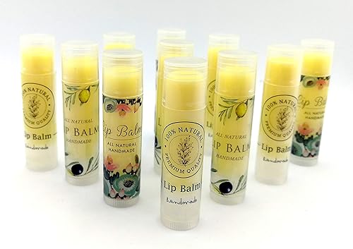 ZZYBIA Assorted Clear Lip Balm Label Sticker for Lip Balm Container Lip Balm Labels Paper Stickers 60pcs