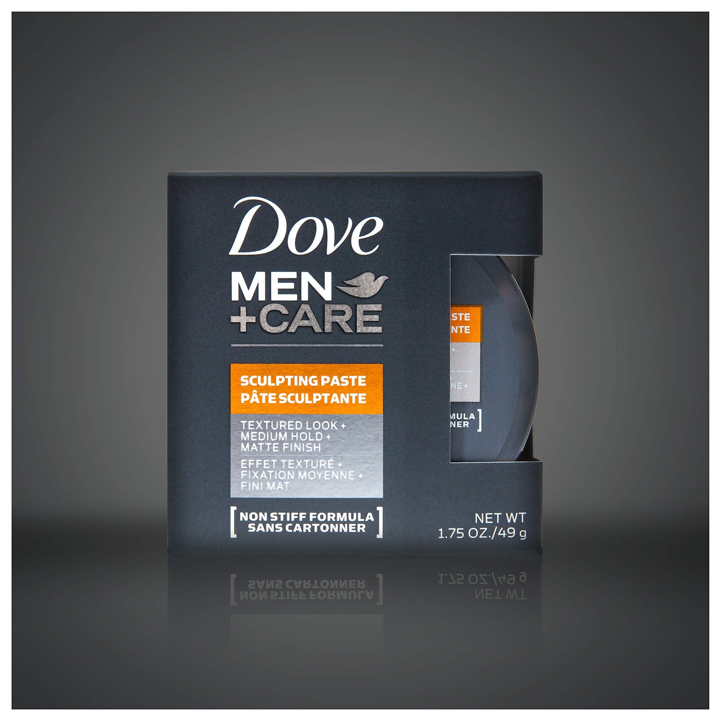 Dove Men+Care Styling Aid Hair Product Medium Hold Sculpting Hair Paste for a Textured Look With A Matte Finish 175 oz