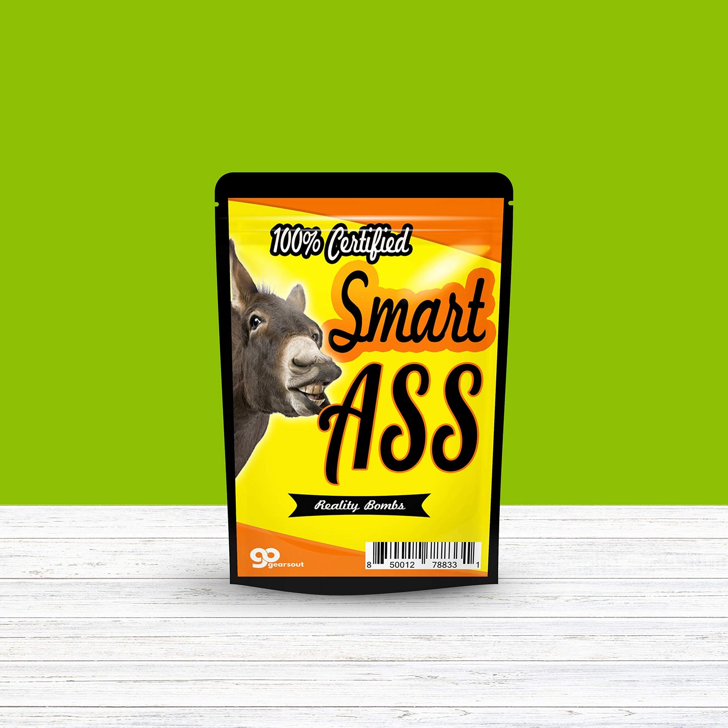 Certified Smart Ass Bath Bombs - XL Black and Red Fizzers for Adults - Handcrafted, Made in America, 2 Count