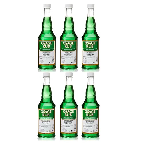 Clubman Osage Rub Invigorating Splash for Head and Face Facial Astringents (6Pack)