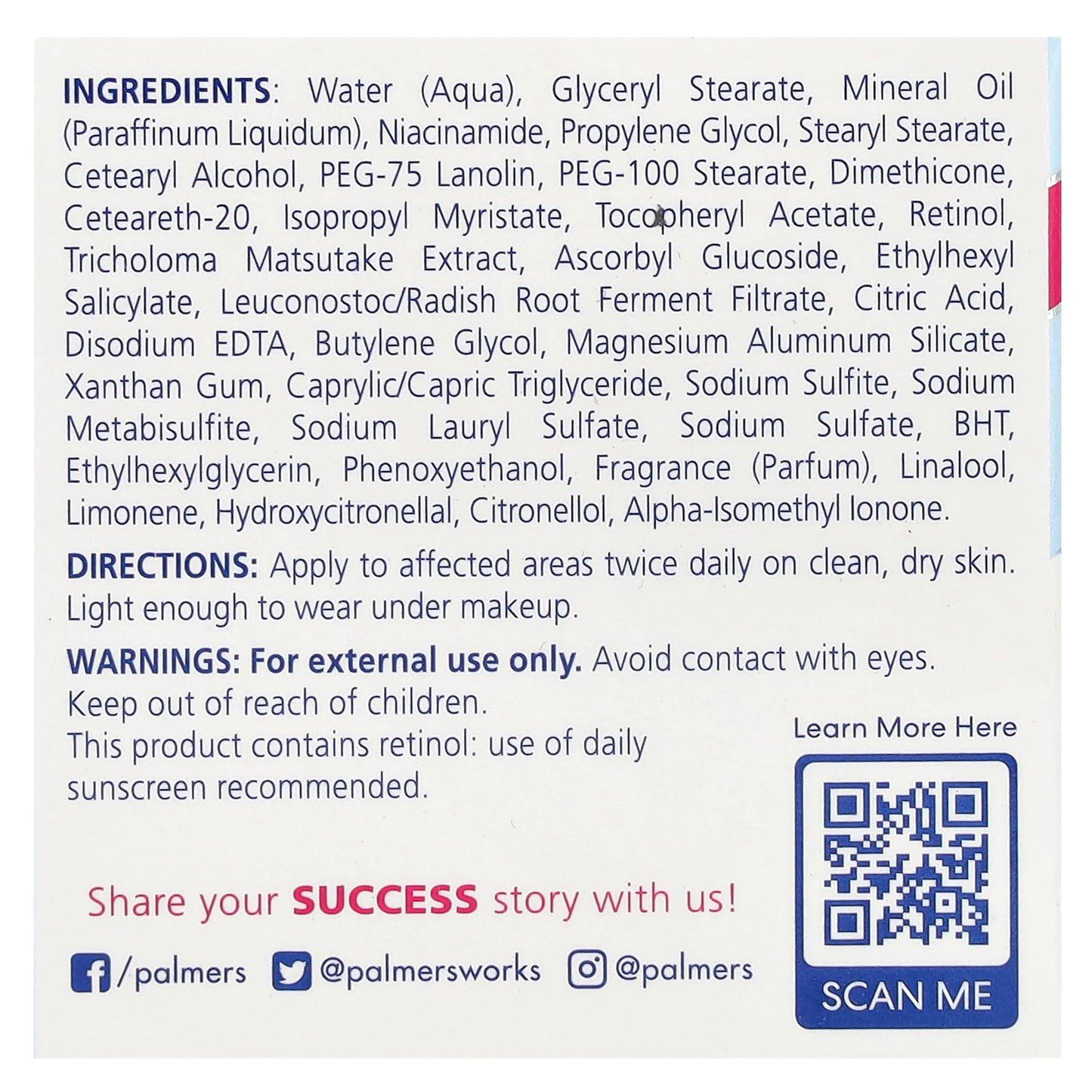 Palmer's Skin Success® with Vitamin E, Anti-Dark Spot® Fade Cream, 2.7 oz (75 g)
