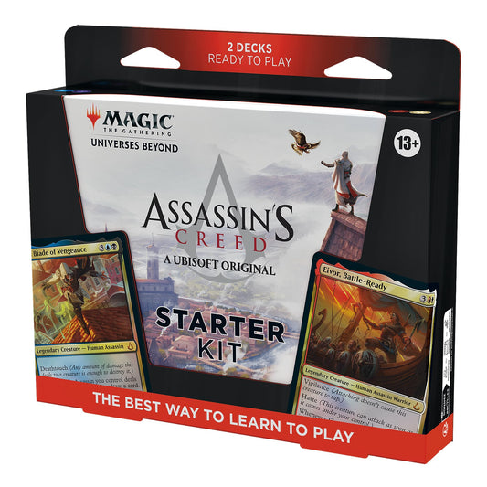 Magic: The Gathering - Assassin’s Creed Starter Kit | Learn to Play Magic with 2 Assassin’s Creed-Themed Decks | 2 Player Collectible Card Game for…