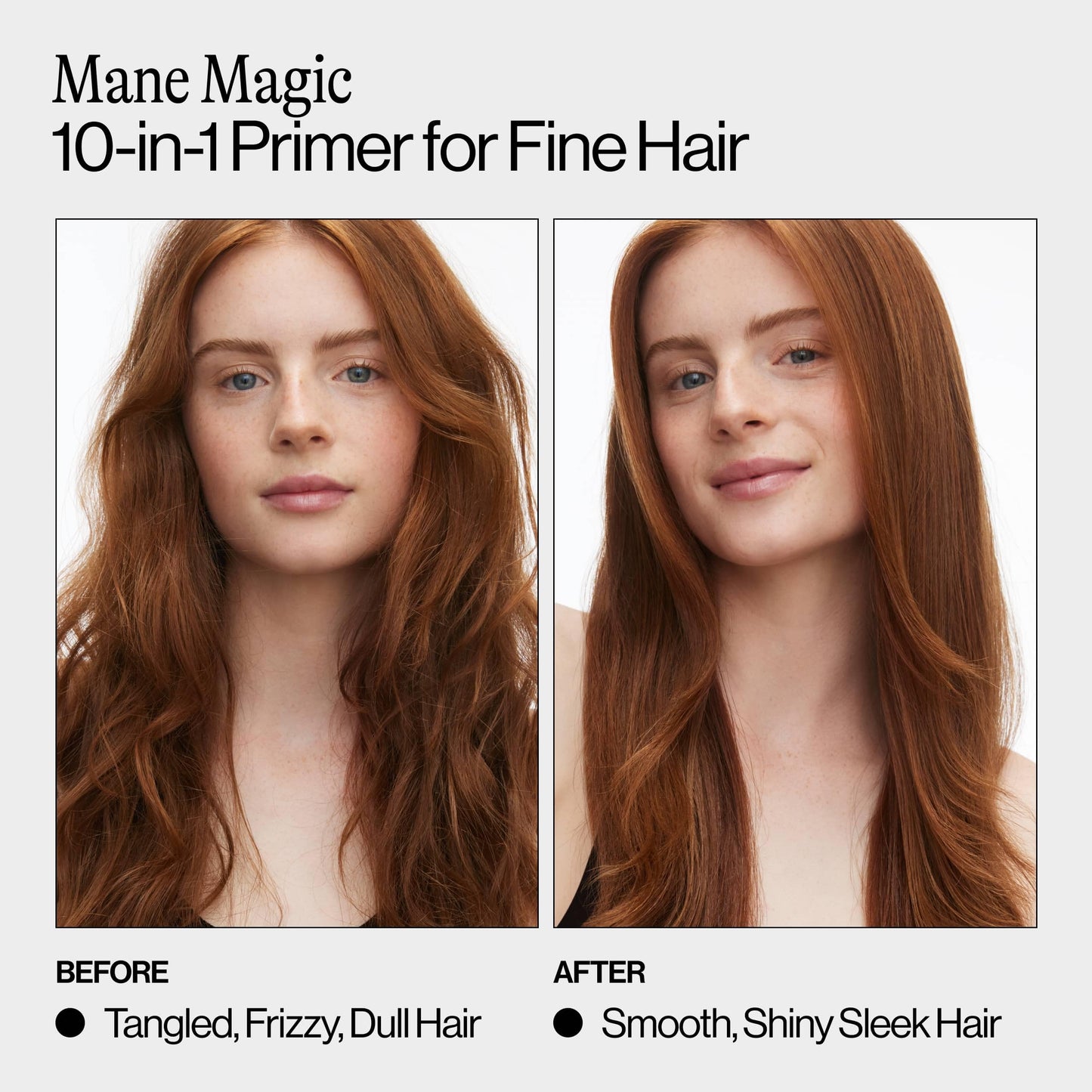 Eva NYC Mane Magic 10-in-1 Heat Protectant for Fine Hair - Anti-Frizz Heat Protection Spray - Sunflower + Argan Oil - Blow Dry Spray + Detangler