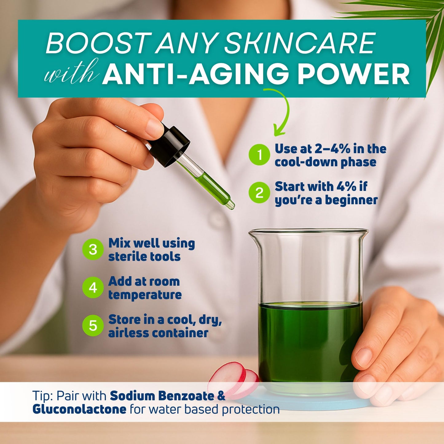 Skin Perfection Leucidal Liquid - Natural Preservative for Lotion Making - DIY Lotion Making Supplies Natural Preservatives for Cosmetics