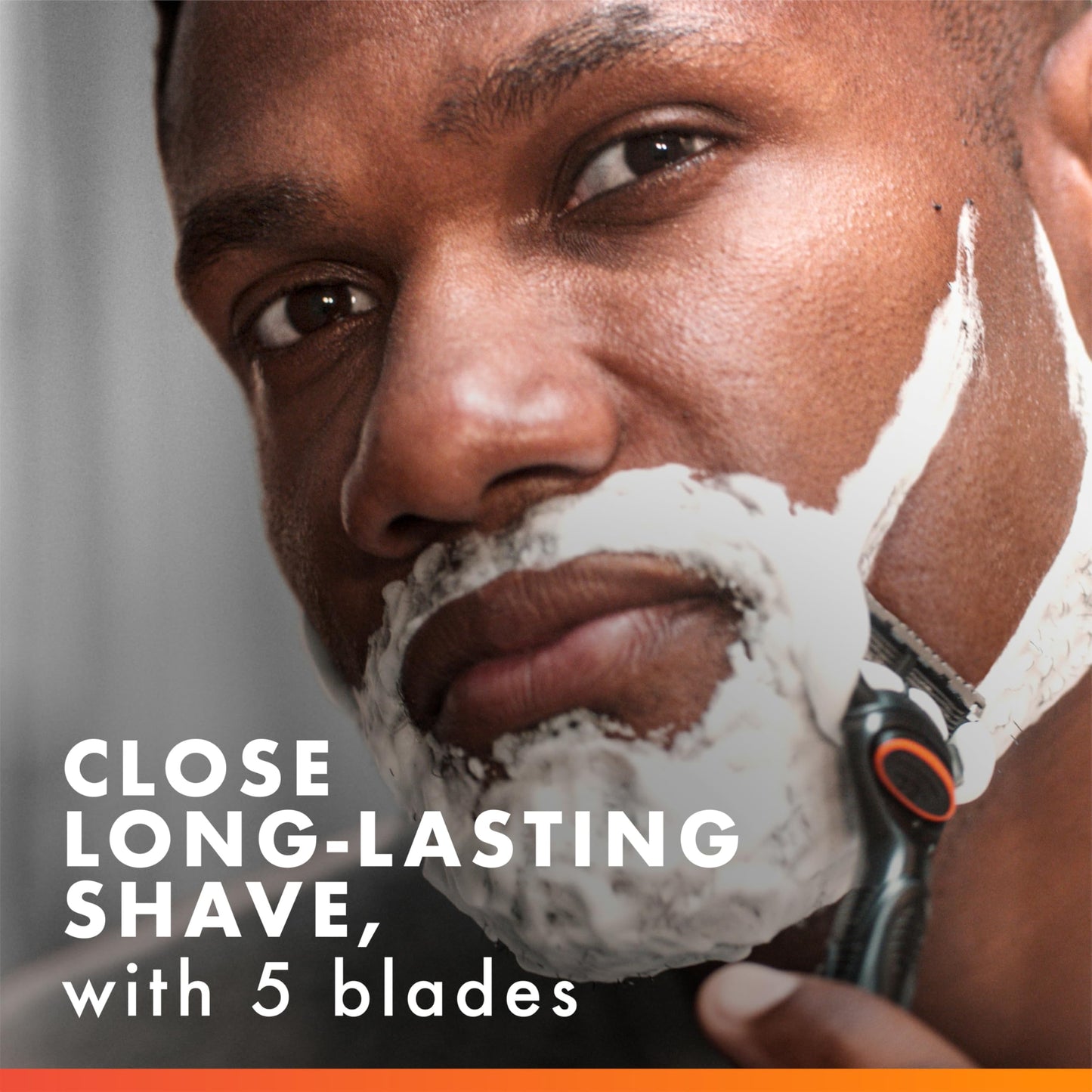 Gillette Fusion5 Power 5-Blade Razor Refills for Men, with Precision Trimmer, 6 Count Beauty and Personal Care Gillette