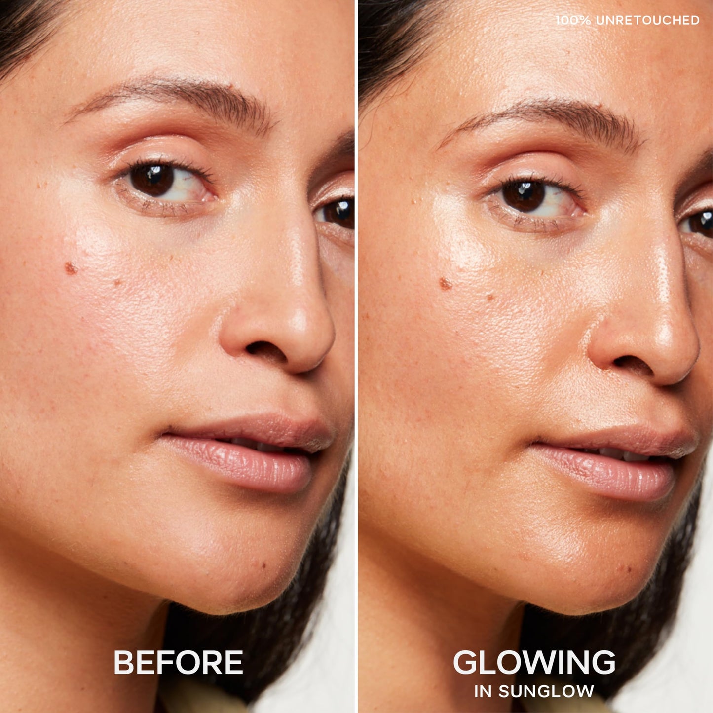 Saie Glowy Super Gel - Hydrating Makeup Primer and Illuminating Glow Serum Enriched with Vitamin C and Squalane Oil - All-Over Liquid Highlighter