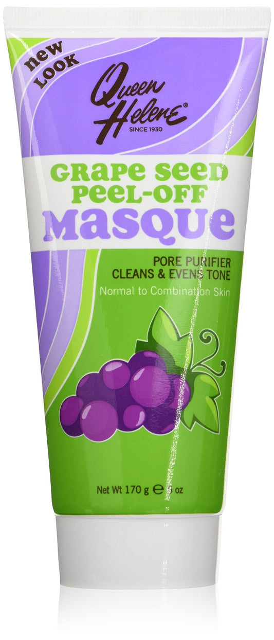 Queen Helene Facial Masque, Grape Seed Peel-Off, 6 Oz