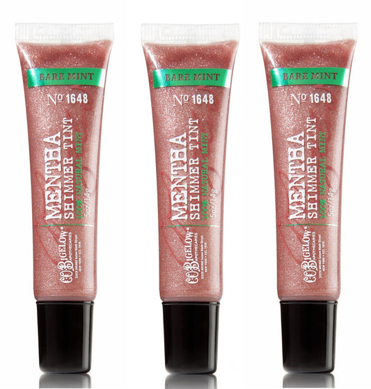 Bath & Body Works C.O. Bigelow 3 Pack Mentha Shimmer Tint Bare Mint #1648