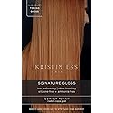 Kristin Ess Hair Copper + Auburn Hair Gloss Semi Permanent Hair Dye - Copper Penny - Shine Boosting Red, Auburn + Strawberry Blonde Color - Deep
