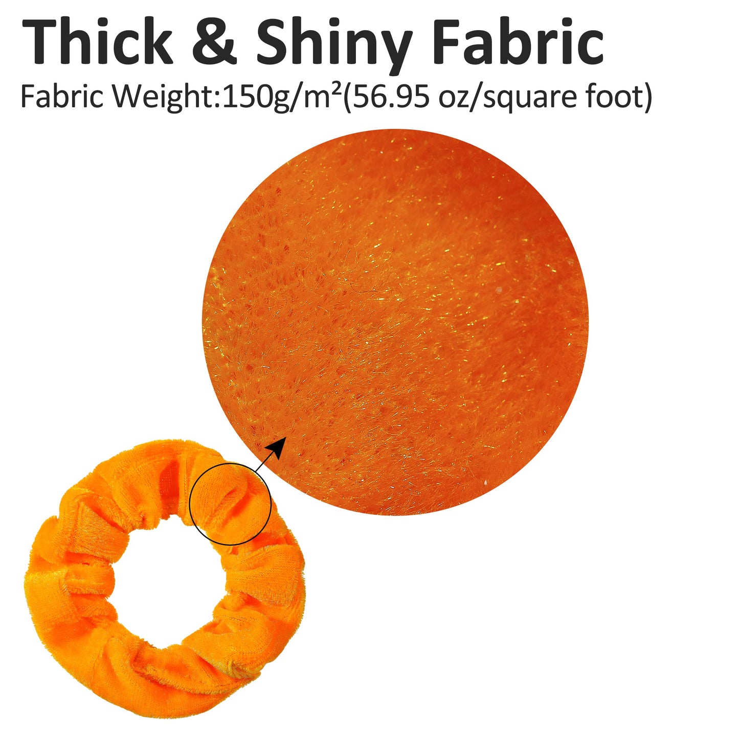 ADRIONE Velvet Scrunchies for Women, Girls & Kids 60 Bulk Pack, Soft Hair Scrunchie Hair Ties Scrunchy for Thick, Curly, Medium, Thin, Fine Hair, No Beauty and Personal Care ADRIONE