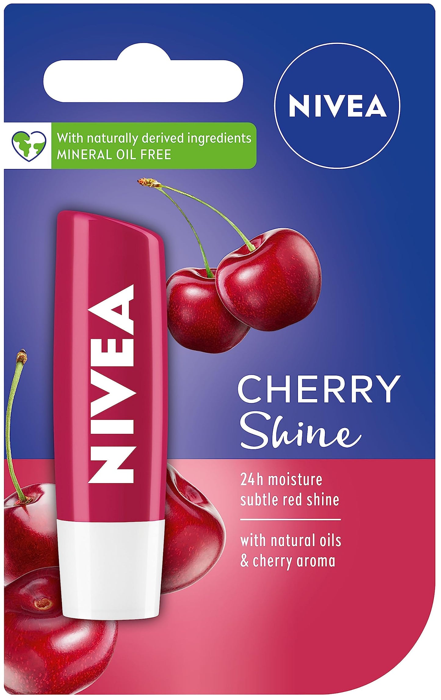 Nivea Lip Care A Kiss of Cherry Fruity Lip Care, 0.17 Ounce