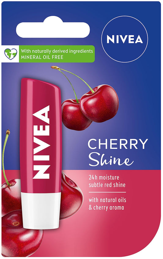 Nivea Lip Care A Kiss of Cherry Fruity Lip Care, 0.17 Ounce