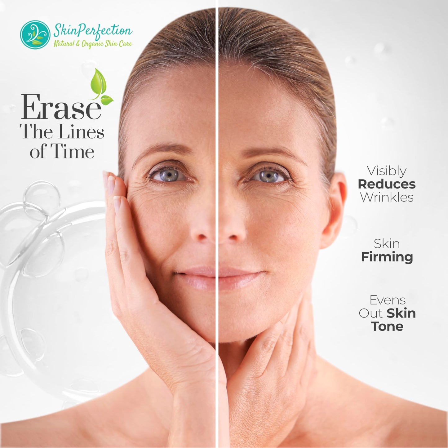 Skin Perfection Face Serum for Anti-aging 99% Potent Peptides 8x Matrixyl 3000 Pentamide 6 Syn Coll Snap 8 Reduce Wrinkles Lift Tighten Firm