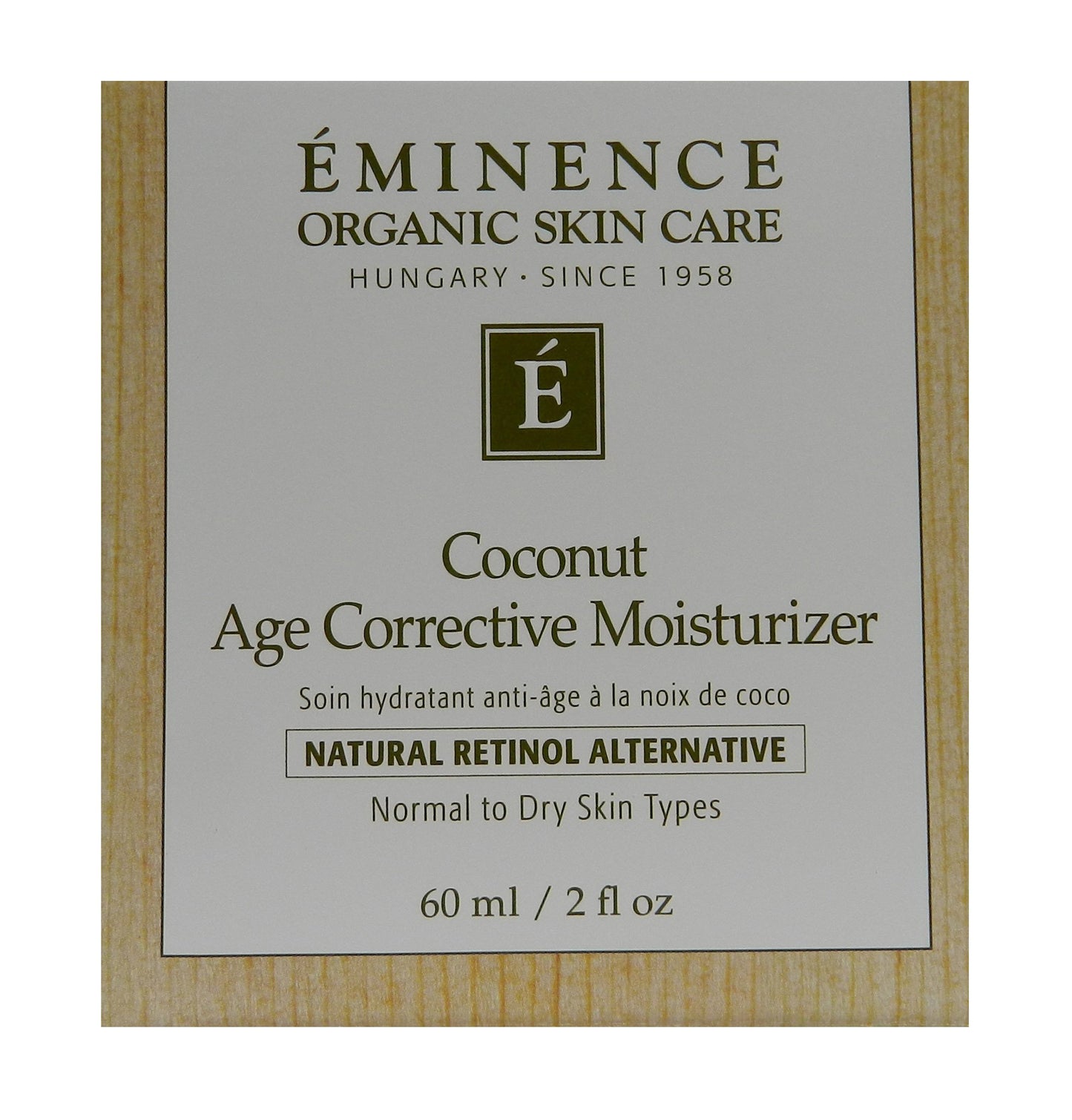Eminence Coconut Age Corrective Moisturizer for Unisex - 2 oz Moisturizer