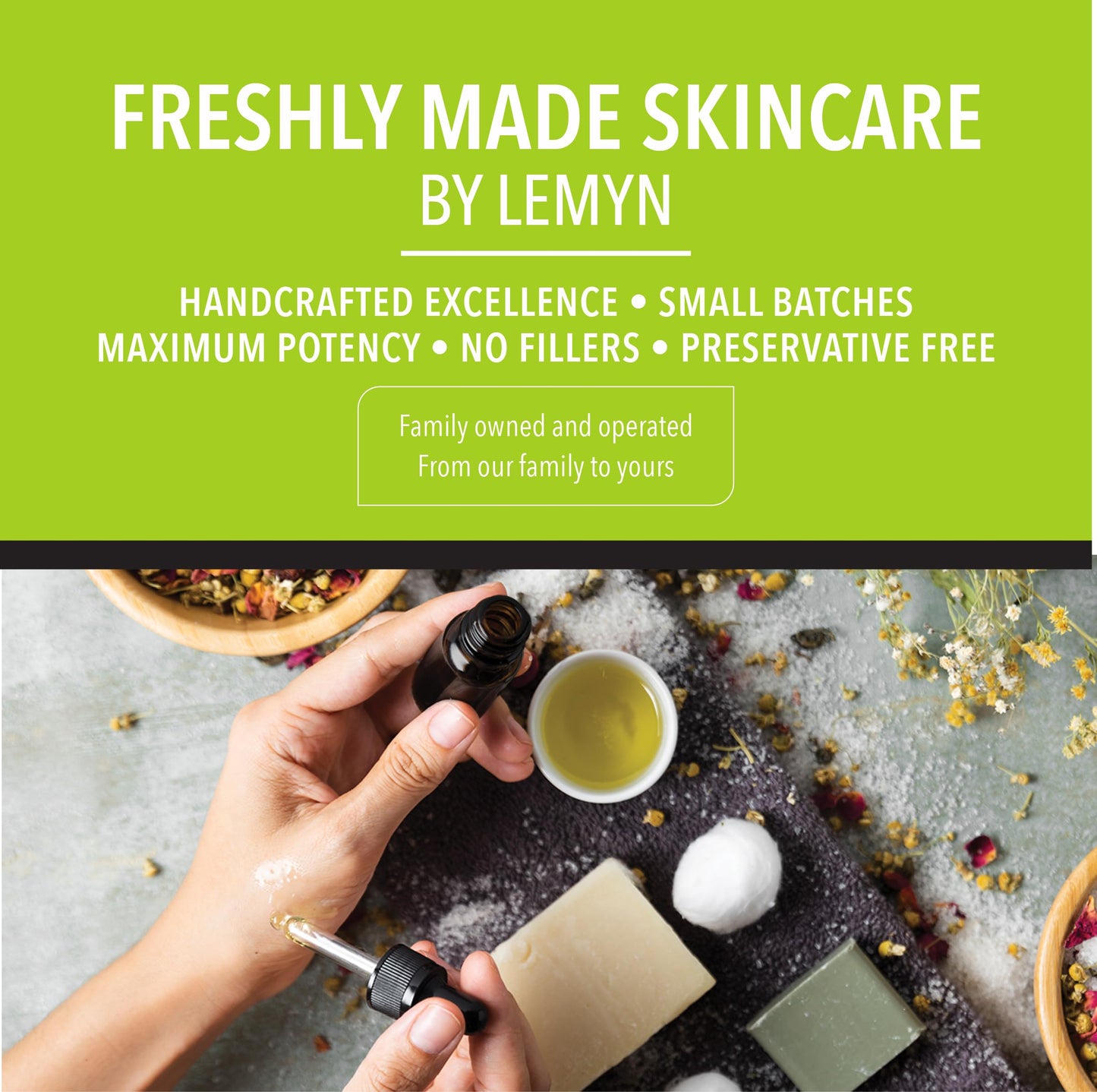 Lemyn Organics Hydrate & Glow Face Oil - Vitamin C & E Serum | Freshly Made & 100% Natural | Boosted Hydration & Enhanced Elasticity & Firmness