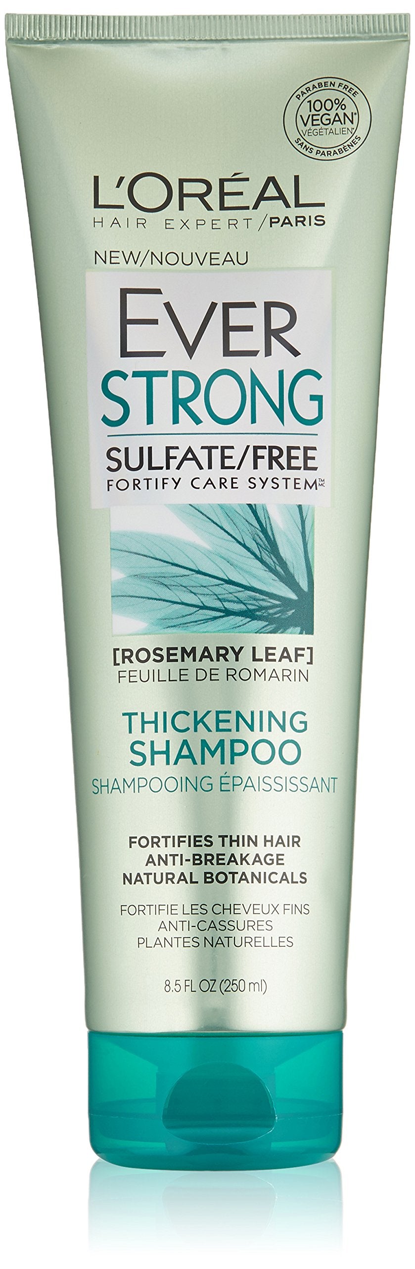 L’Oréal Paris EverStrong Sulfate Free Thickening Shampoo, 8.5 fl. oz.