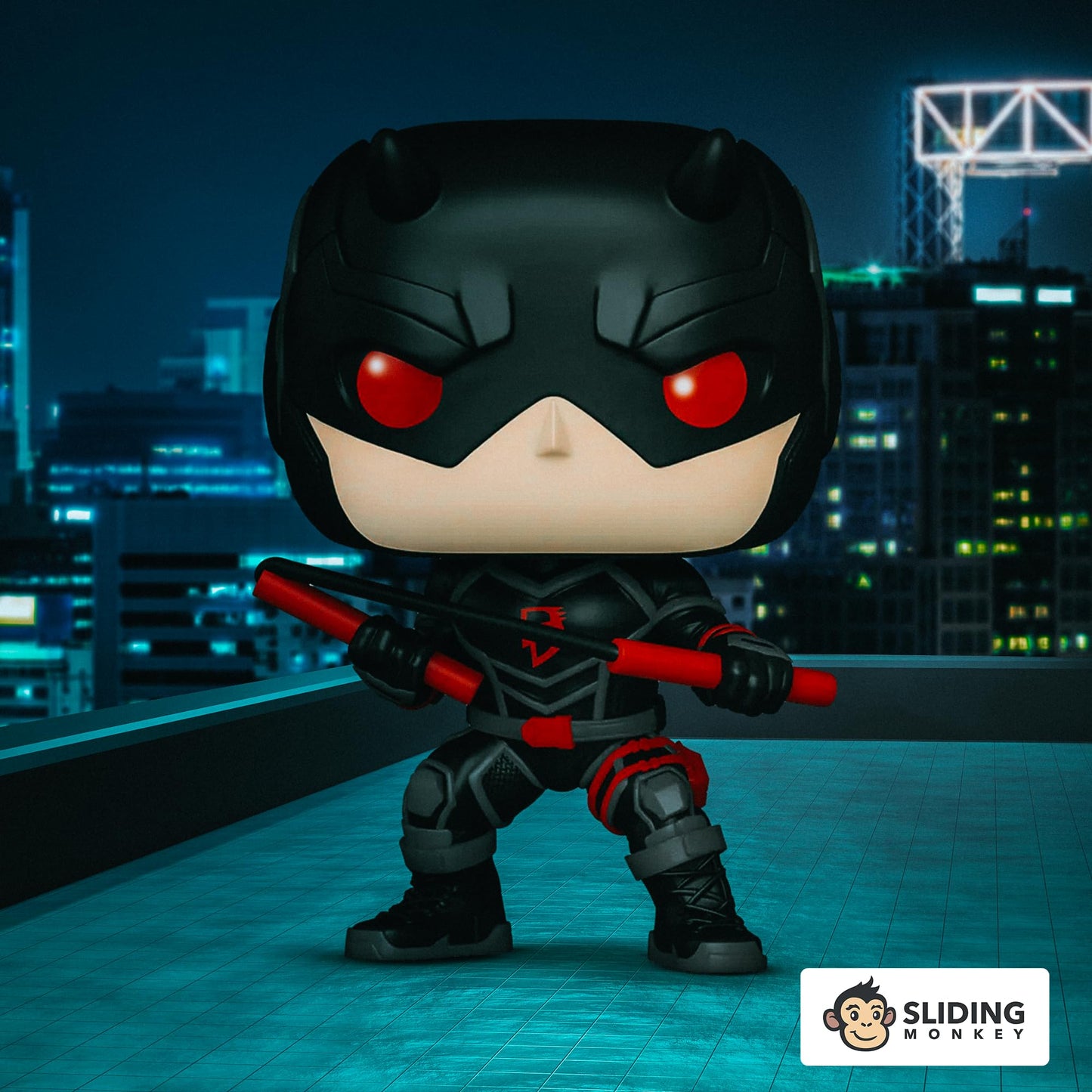 Funko Pop! Marvel - Daredevil (Shadowland) Bobblehead Figure (Entertainment Earth Exclusive)
