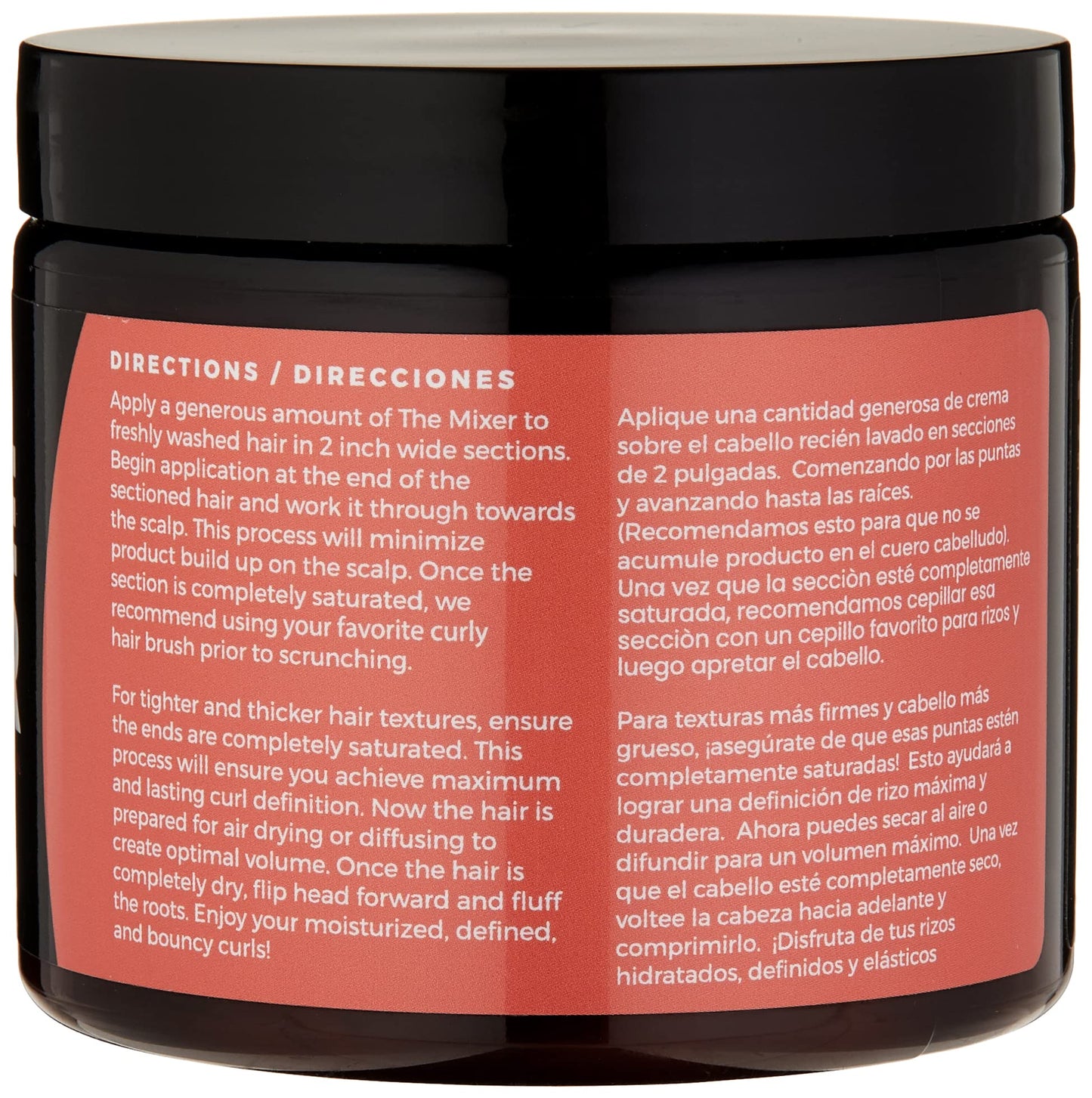 The Curl Factor presents The Mixer, a 16 oz all in one, lightweight, curl cream gel cocktail that will give you soft, shiny and bouncy curls every