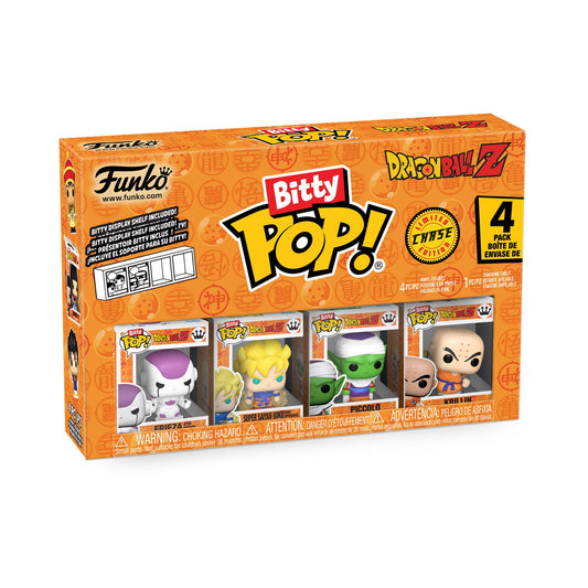 Funko Bitty POP Dragon Ball Z - Frieza, 4-Pack and A Surprise Mystery Mini Figure - 0.9 Inch (2.2 Cm) - Dragon Ball Collectable - Stackable Display…