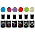 UV-NAILS Gel nail polish cure with UV or LED nail lamp gel polish for nails Set of 6 (TEL AVIV) Beauty & Personal Care UV-NAILS