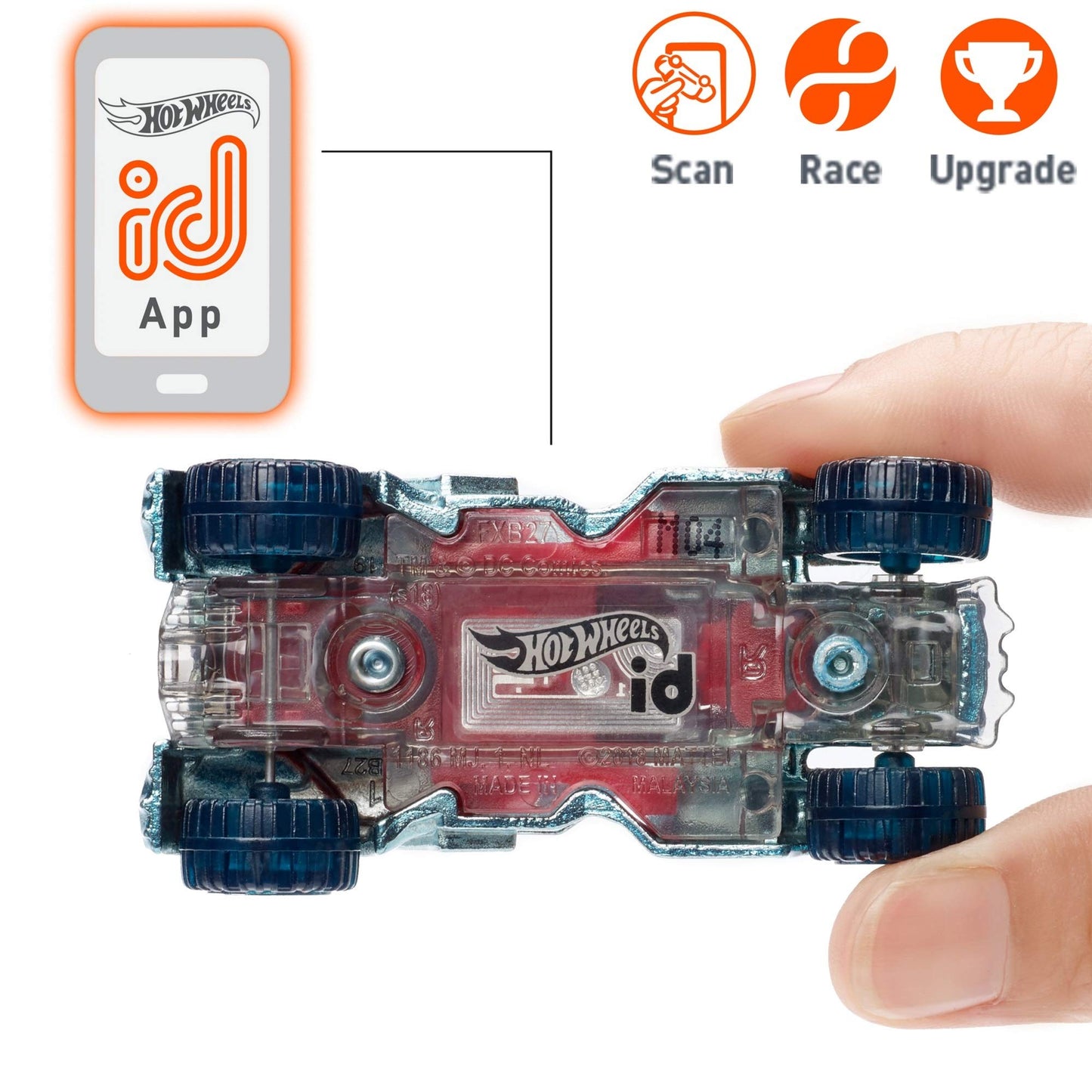 Hot Wheels id Arkham Knight Batmobile {Batman}