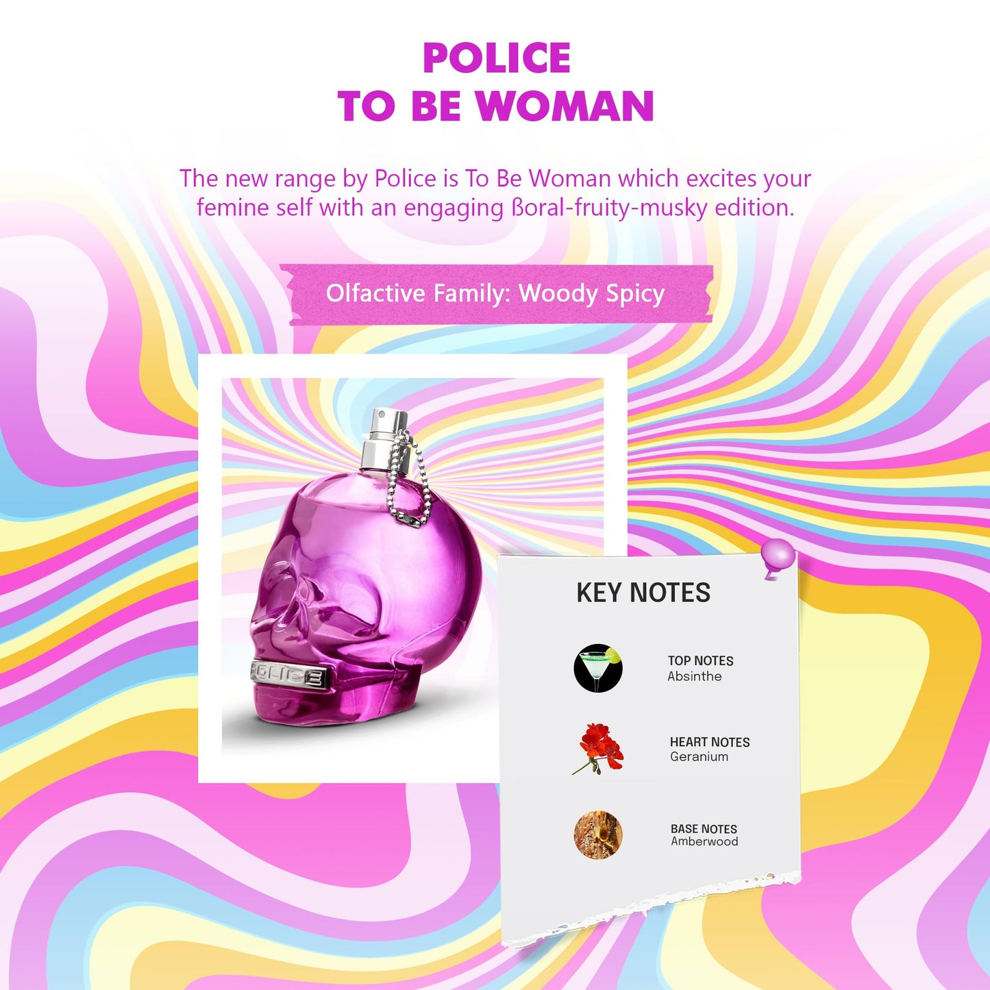 Police To Be Eau de Parfum Spray, 125Ml, 4.2 Ounce