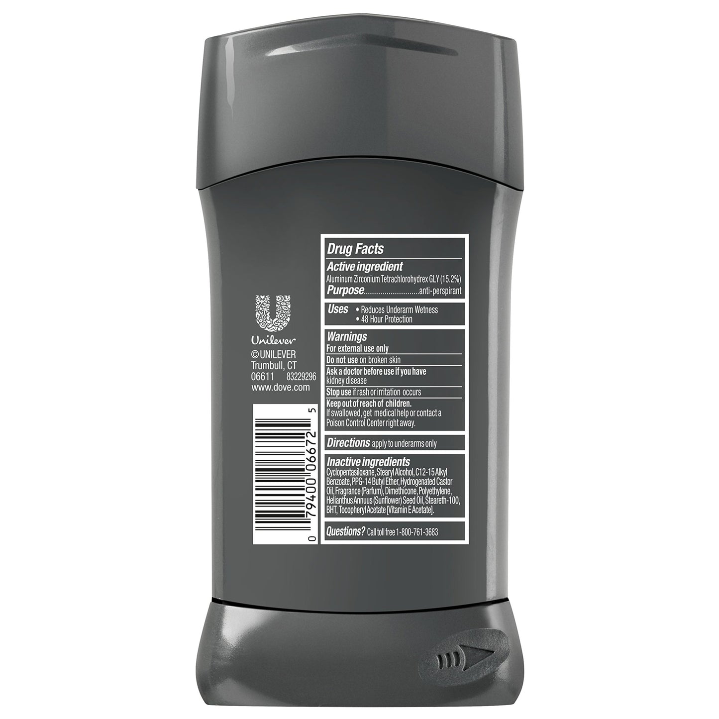 Dove Men+Care Men+Care Antiperspirant Deodorant Stick Extra Fresh 2.7 oz Beauty and Personal Care Dove