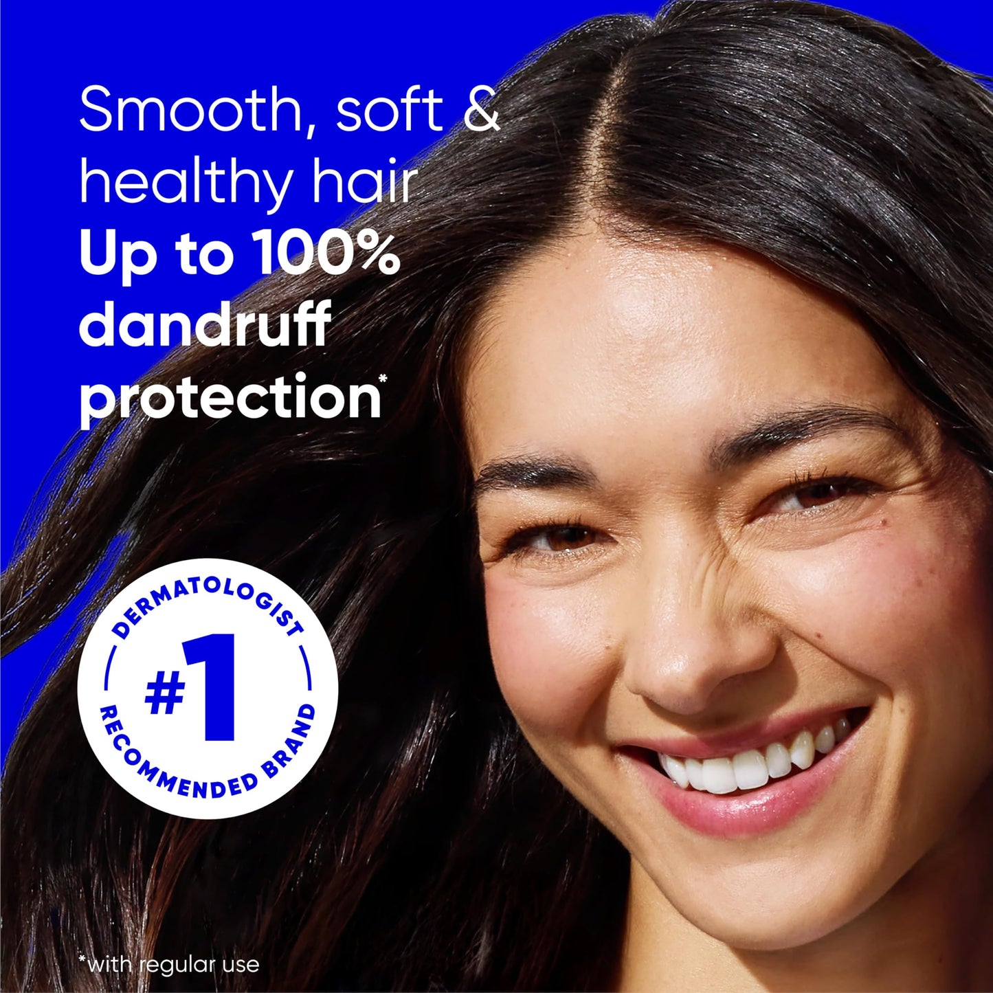 Head & Shoulders Anti-Dandruff Shampoo and Conditioner for Women | Smooth & Silky 2-in-1 | 1% Pyrithione Zinc, 24-Hour Frizz Control, Soothes Dry Beauty and Personal Care Head & Shoulders