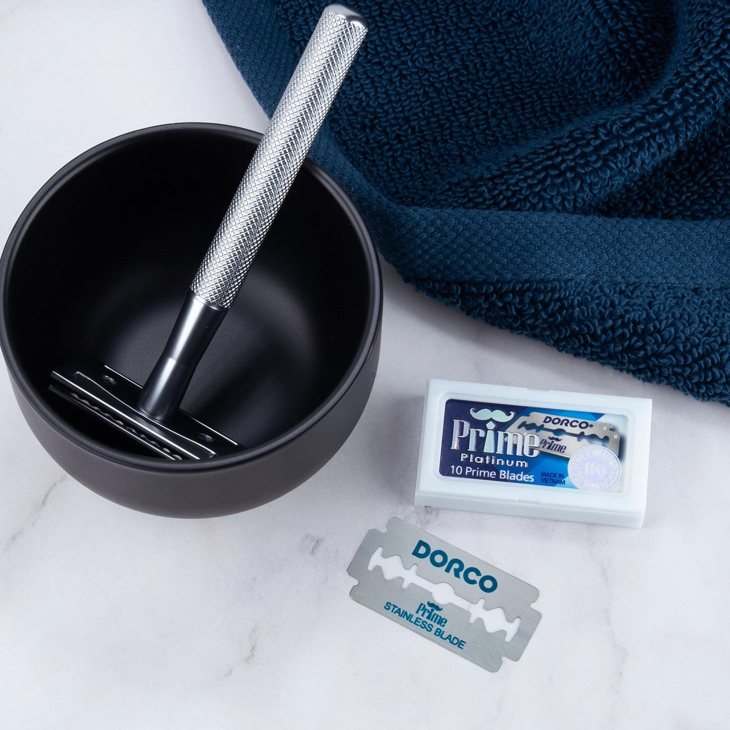 Dorco STP301 Prime Platinum Extra Double Edge Razor Blades 1000 Count, Premium Stainless Steel Shaving Blades, Super Sharp for Smooth, Precise Shave Beauty and Personal Care DORCO