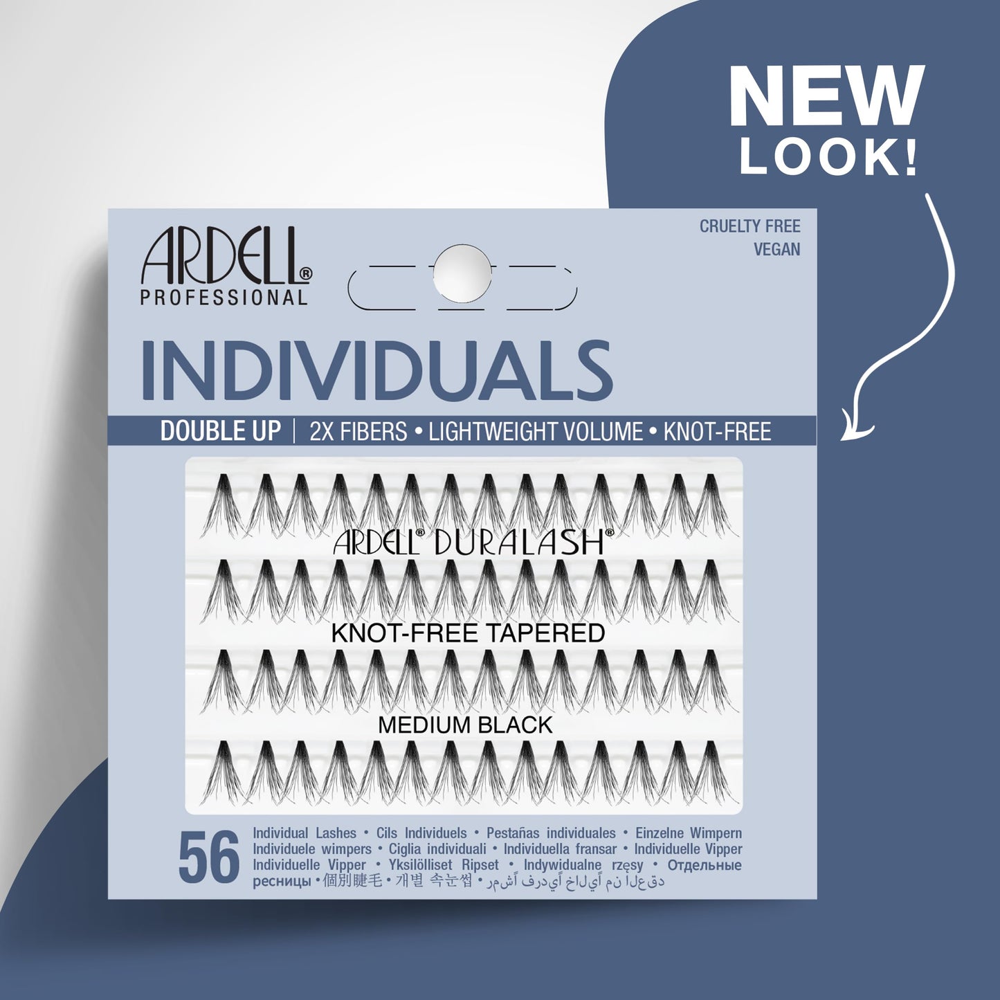 Double Up Soft Touch Knot-Free Medium Black