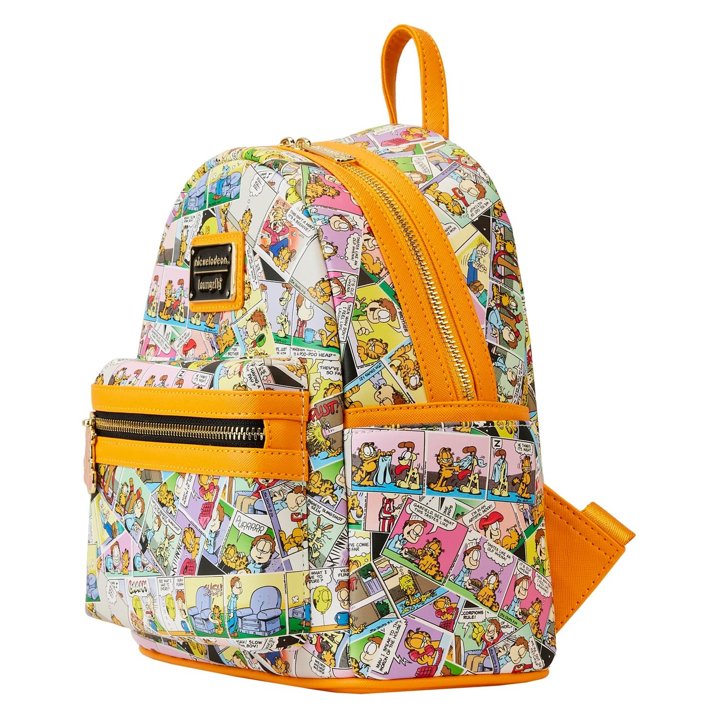 Loungefly Garfield Comic Strip Mini Backpack