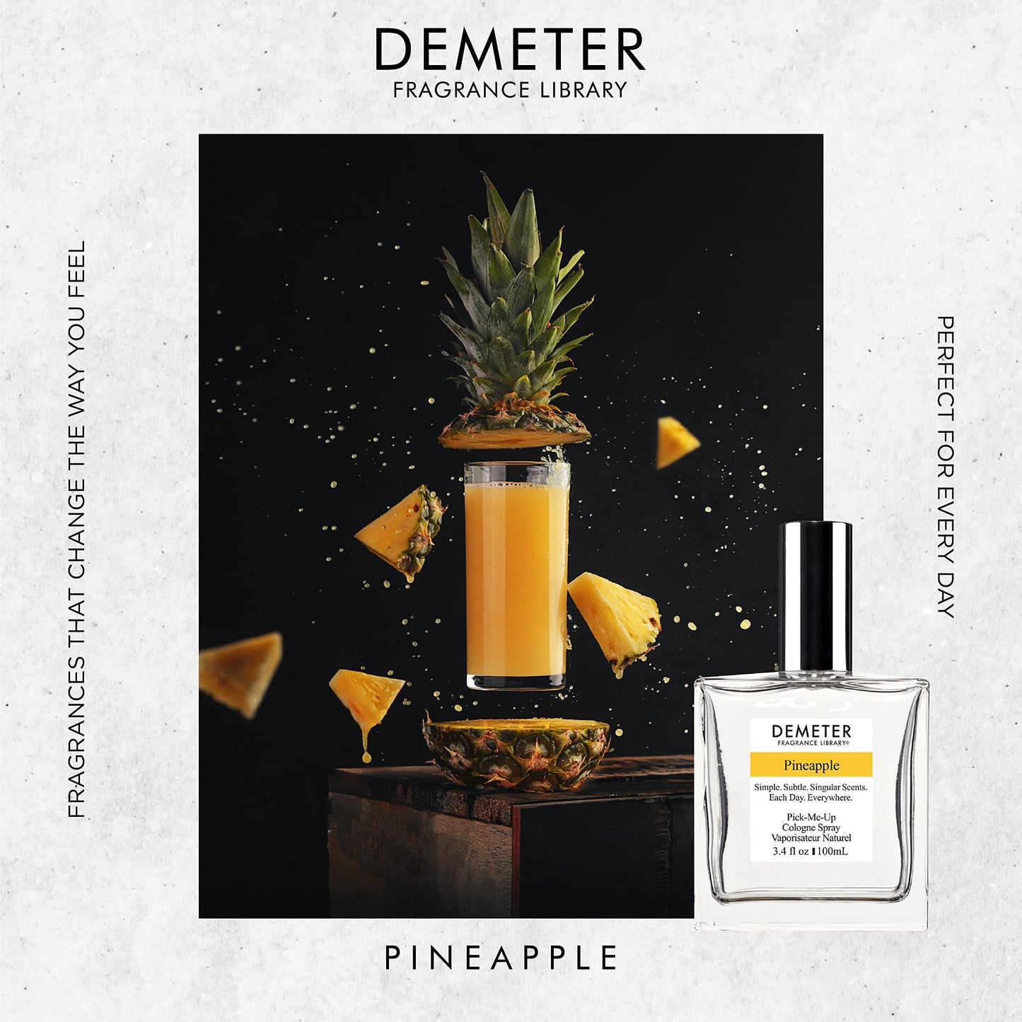 DEMETER Fragrance Library 3.4 oz Cologne Spray - Pineapple