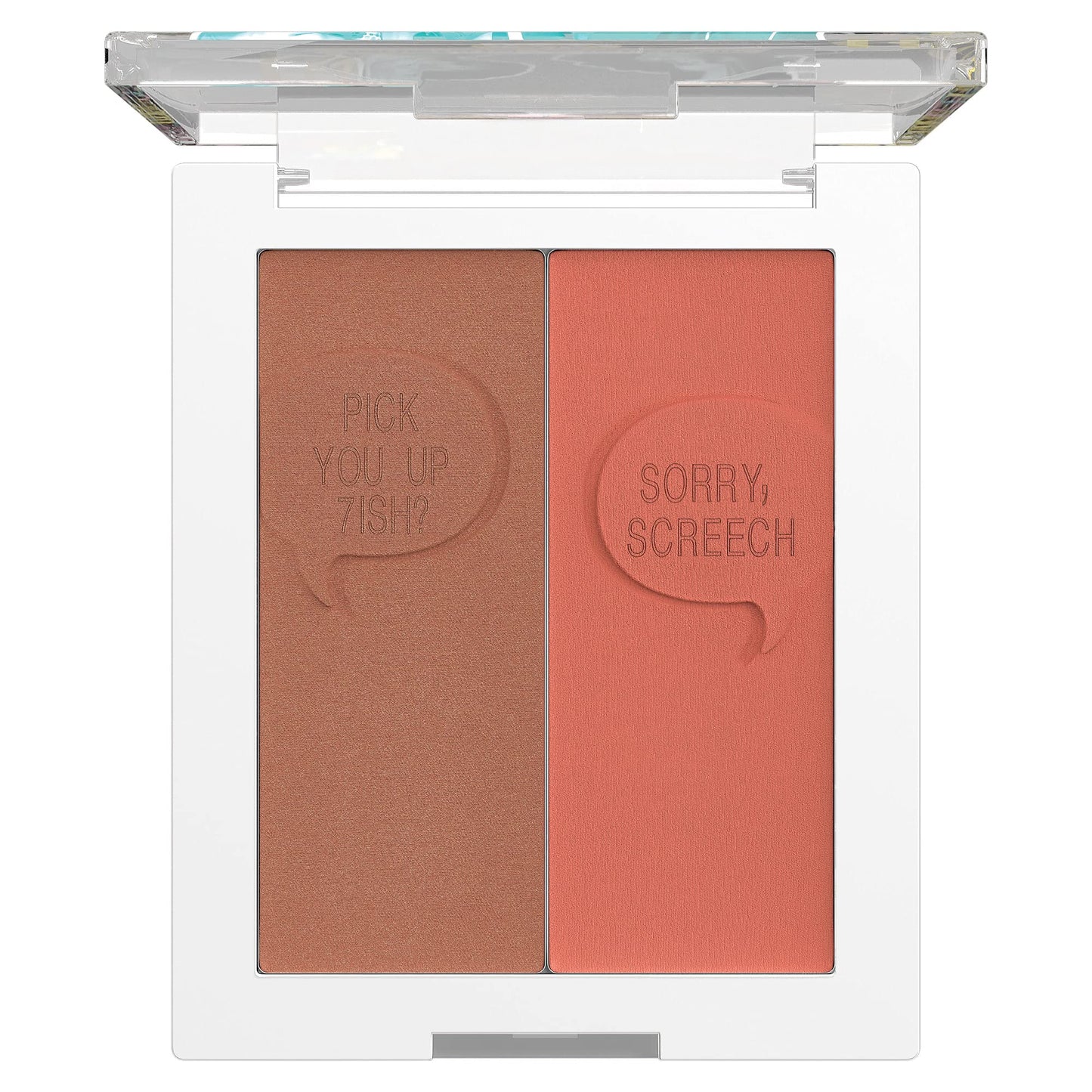 wet n wild Saved By The Bell Highlighter & Illuminator Duo, Radiant Shimmer Face Palette, Ultra-Reflective Micro-Pearls, Buildable Powder Formula