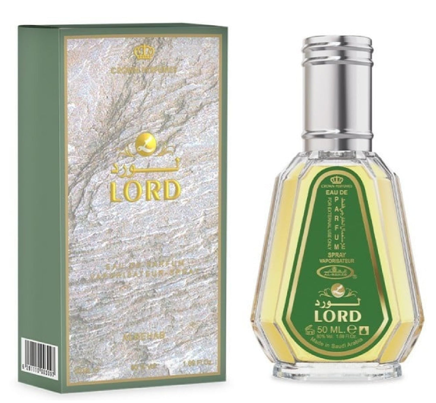 Al Rehab Lord Eau De Parfum Spray for Men, 1.7 Ounce