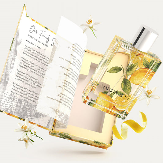 Kumbra With Love Marina Zest Eau de Parfum 100ML - Aquatic Perfume for Men - Long-Lasting Scent with Lemon, Bergamot, Pink Pepper, Patchouli Beauty & Personal Care Kumbra With Love
