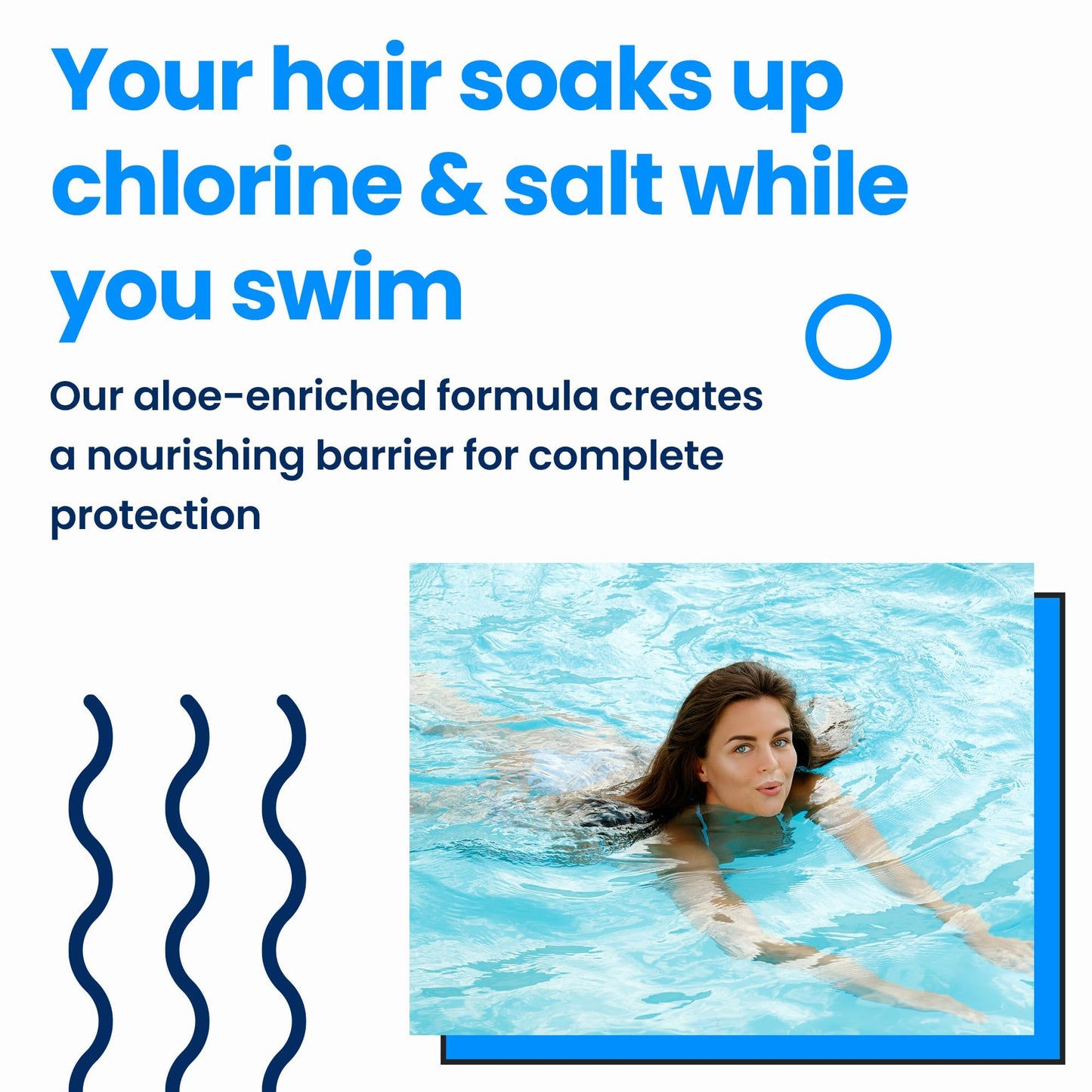 AQUA GUARD Pre-Swim Hair Defense | No More Swim Hair | Prevents Chlorine Damage + Softens Hair While Swimming | Made in California | Color Safe