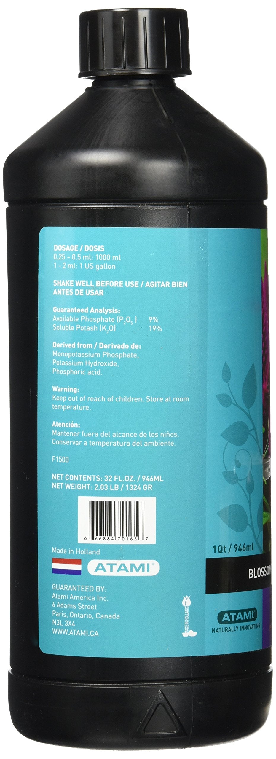 Atami B'Cuzz Blossom Builder, 32-Ounce (Model: BZBBQT) Beauty & Personal Care Atami