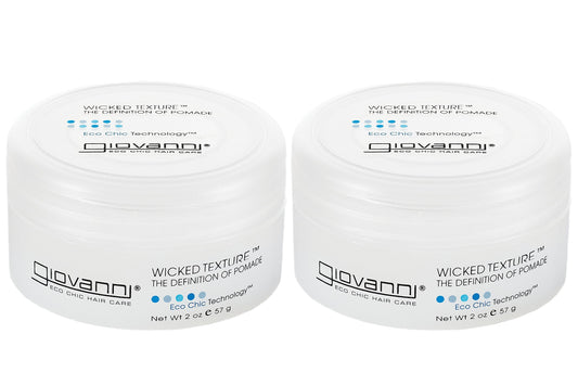 GIOVANNI COSMETICS Eco Chic Wicked Texture - The Definition Of Pomade, 2 Ounce / 60 Milliliter ( PACK OF 2 ) Beauty & Personal Care GIOVANNI