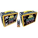 AQUARIUS Space Invaders Fun Box - Sturdy Tin Storage Box with Plastic Handle & Embossed Front Cover - Officially Licensed Space Invaders Merchandise…