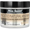 Mia Secret Frosted Natural Acrylic Powder MADE IN USA multiple sizes (2 oz.) Beauty & Personal Care Mia Secret
