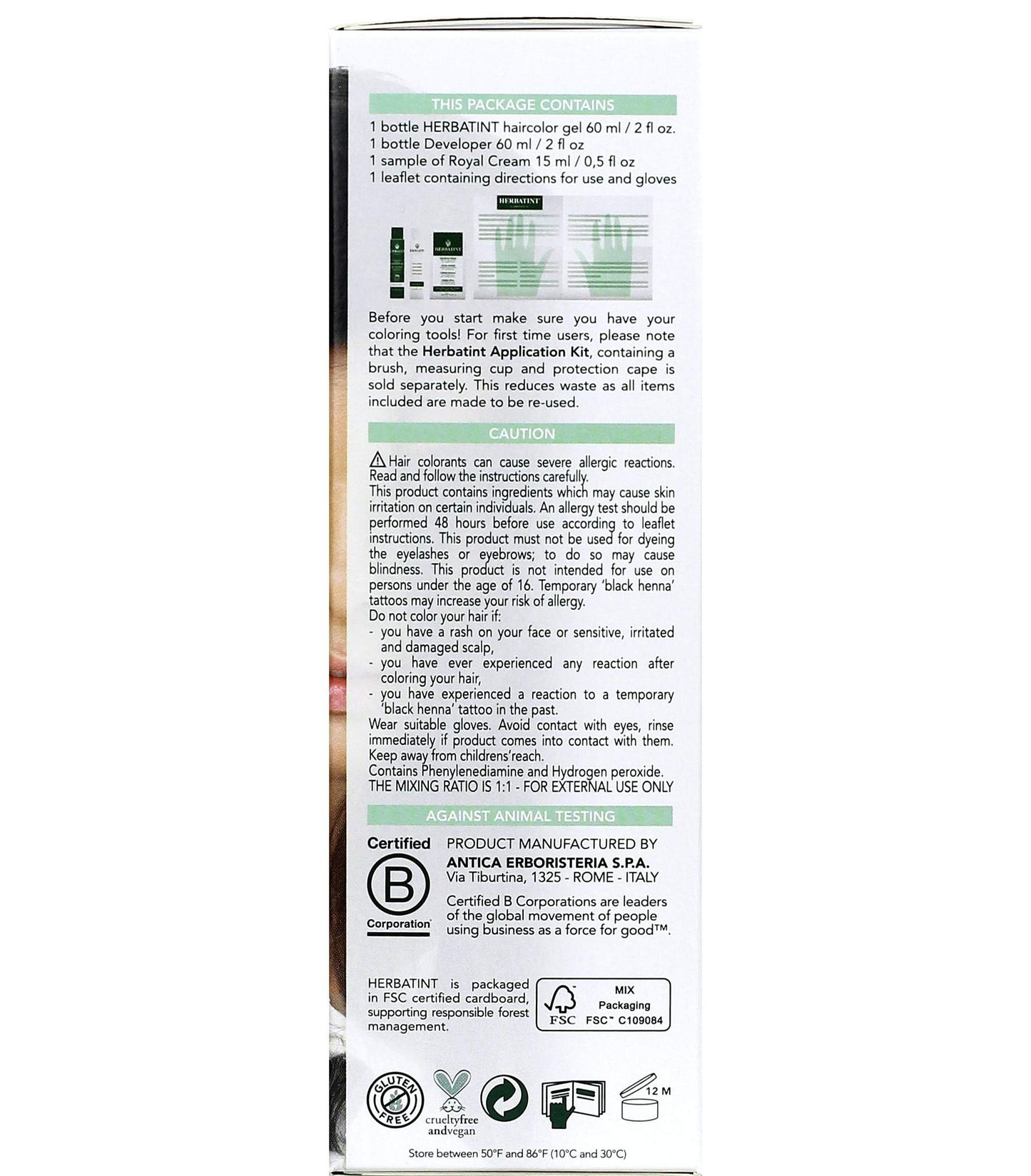 Herbatint 3n Dark Chestnut Hair Color ( 1xKIT)