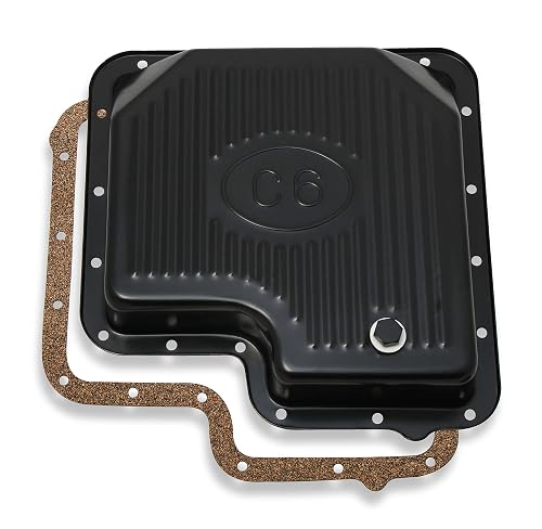 Mr. Gasket Automatic Transmission Oil Pan Ford C6 Black