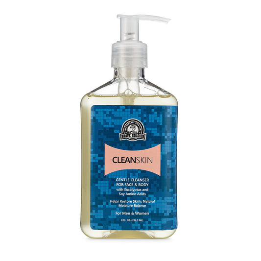 Brave Soldier Clean Skin Face Cleanser for Men and Women Moisturizing Face Wash for Sensitive,Oily, or Dry Skin, Mild Makeup Remover | Pump Bottle 8